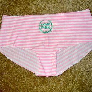 Medium striped PINK panties